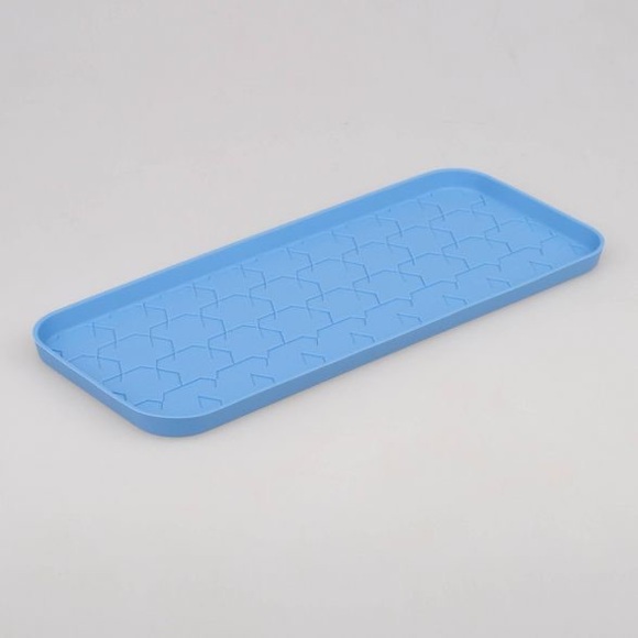 Menorah / Shabbat Candles drip Tray Star of David Hannukah nwt 12 x 5 dark blue - Picture 1 of 5